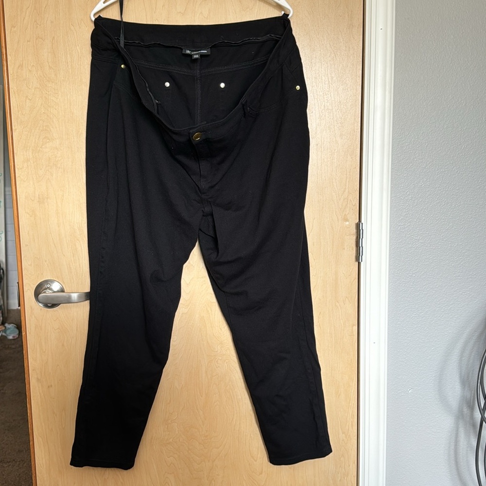 INC International Concepts, black pants